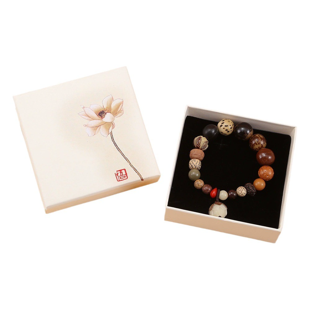 В наличии оптом антикварная бумага классические ювелирные изделия упаковка коробка браслет шпилька значок ожерелье Будда бусины браслет шкатулка