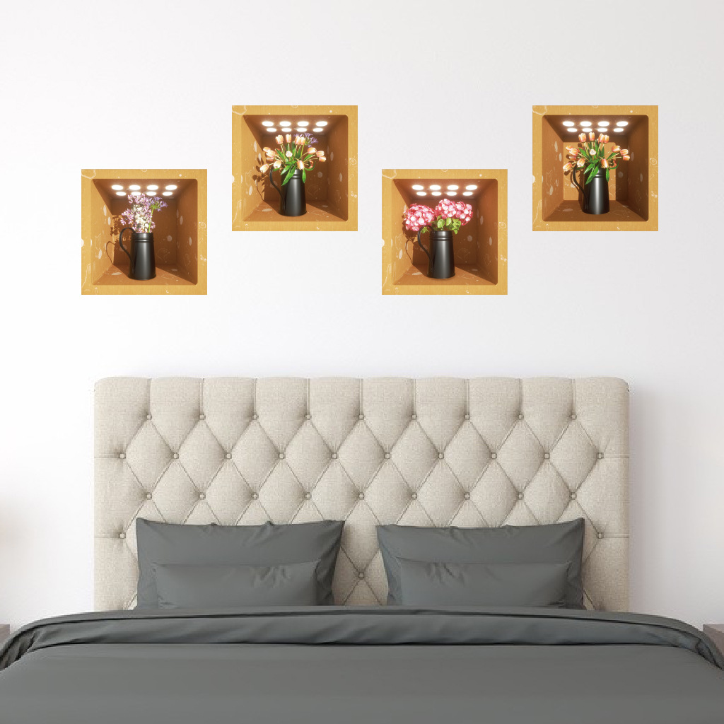 JS-N1126 3D花盆装饰画