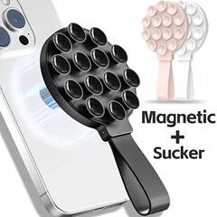 吸盤式携帯電話ホルダー magsafe 磁気ミラー壁ガラスアウトドアスポーツ壁掛けポータブル