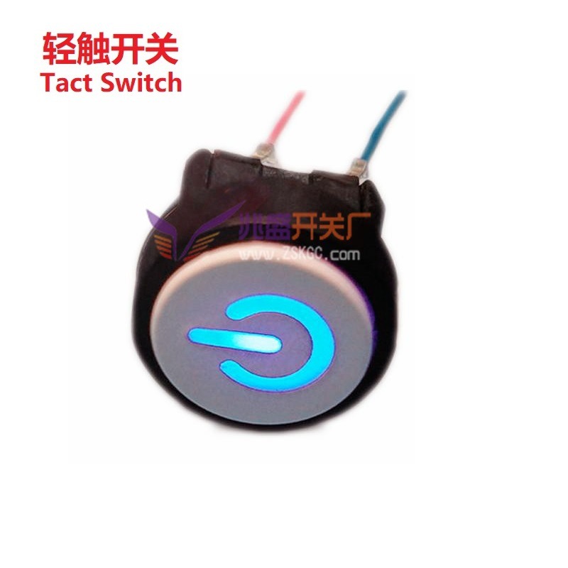 轻触开关带灯迷你型 迷你型带灯轻触按键开关 轻触式开关带灯