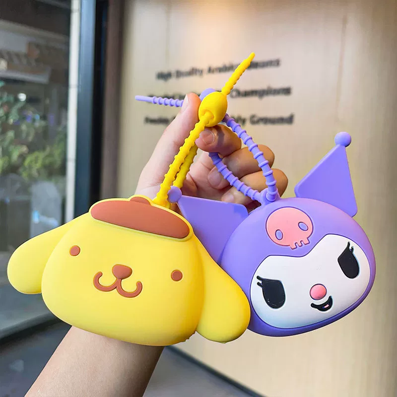 Творческая сумка Sanrio для хранения ключей сумка для ключей школьный портфель ключ подвеска автомобильная цепочка для ключей пара подвеска подарок