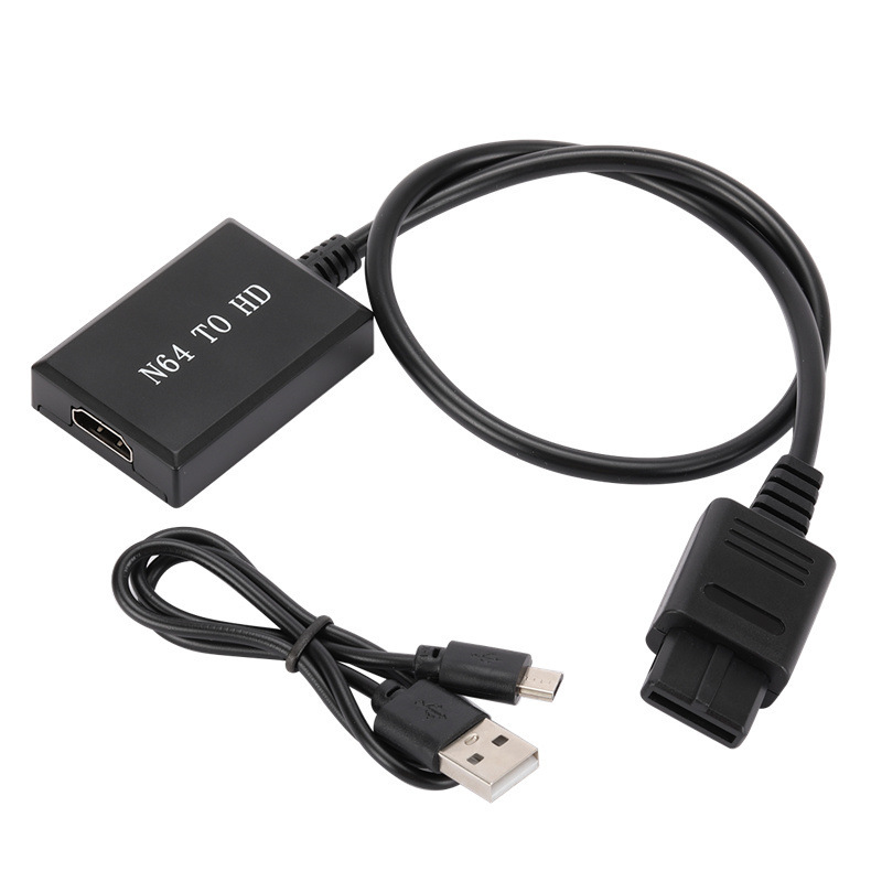Suitable for N64 to HDMI Converter Snes N64 Game Console High-Definition Connection Cable N64 to HDMI Cable
