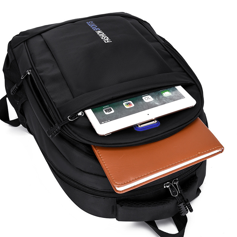 Nuevos hombres multi-funcional Mochila De La computadora deportes de negocios estudiante de escuela secundaria ocio moda fresco viaje de gran capacidad mochila