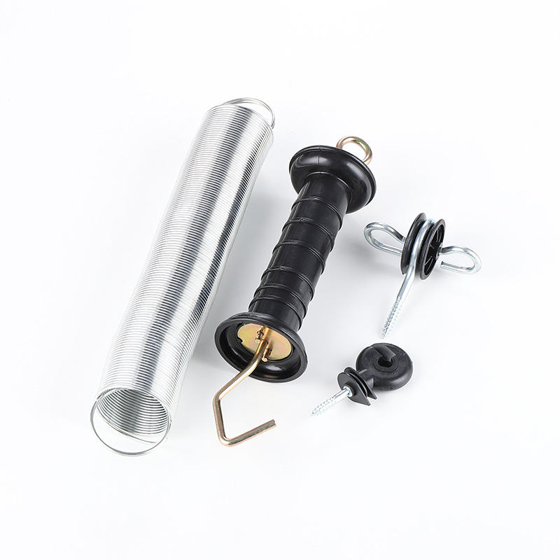 吸塑包装现货塑料门把手厂家供应牧场栅栏配件出口欧美等多个国家