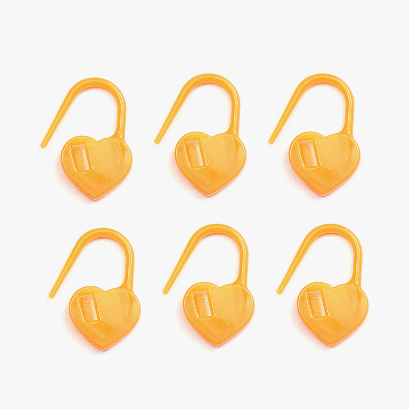 1000 herramientas de trenzado anti-desbloqueo amor de botón de plástico marca de pin contador de suéter