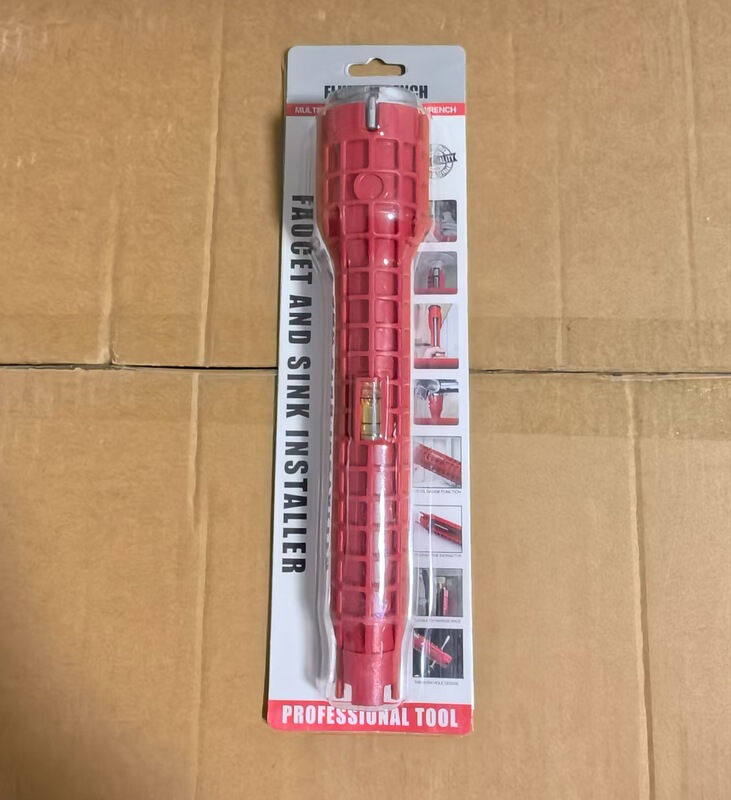クロスボーダー多機能八合一水槽風呂レンチ水暖取付工具蛇口洗面器角弁水槽|undefined