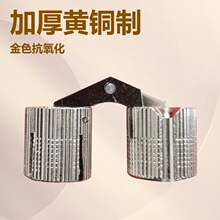 实心黄铜圆柱铰链镍色首饰盒烟盒木盒礼盒源头工厂现货铜水桶铰
