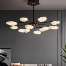 【冰洋】客厅吊灯现代简约房间主卧灯创意个性卧室吊灯轻奢灯具