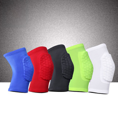 Cross-border exclusive basketball knee pads honeycomb short knee pads for running, cycling, hiking sports equipment men