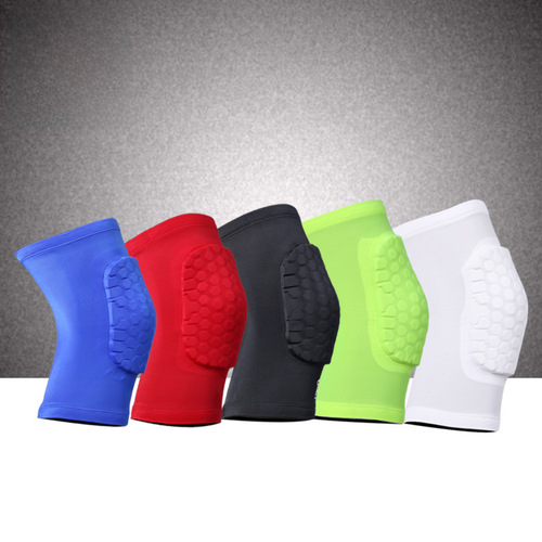 Cross-border exclusive basketball knee pads honeycomb short knee pads for running, cycling, hiking sports equipment men