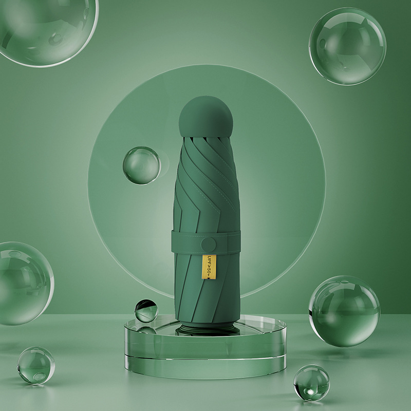 ミニポケットカプセル傘女性用 70% off 層傘日傘プロの日焼け止め UV 保護日傘