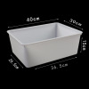 Storage system for kindergarten, rectangular storage basket, toy, plastic kitchen, storage box