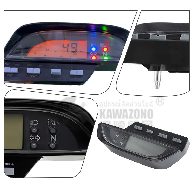 Motorcycle Instrument Panel for Export to the Philippines, Suitable for Honda Xr250 Speedometer Lcd Fuel Gauge 2001-2008