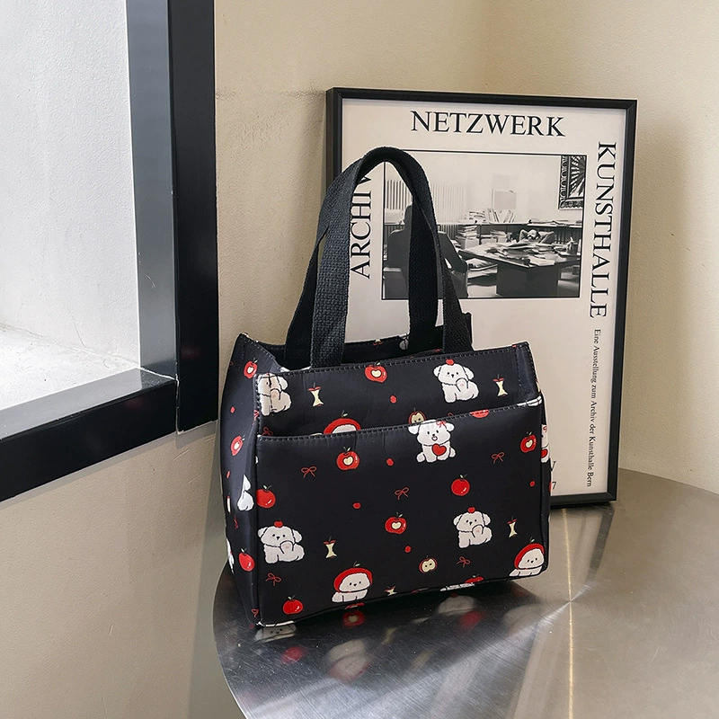 Новый милый медведь с принтом бенто сумки офисные работники