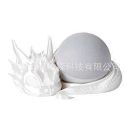 跨境新品3d打印摆件趴卧的龙桌面装饰摆件家居卧室音箱装饰品
