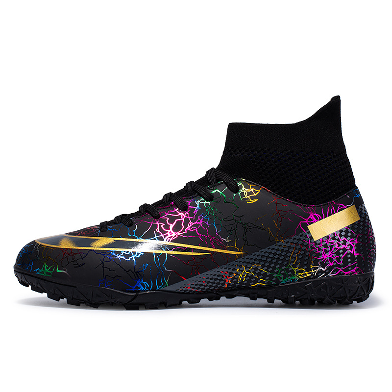 Binbinniao zapatos de fútbol transfronterizos de uñas rotas largas para hombres y mujeres Zapatos altos al aire libre cómodos transpirables antideslizantes zapatos de entrenamiento de moda