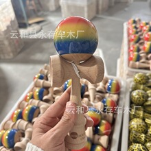 超棒手感夜光 竞技比赛专用 技巧球 大号 顶球 剑球 剑玉批发定制
