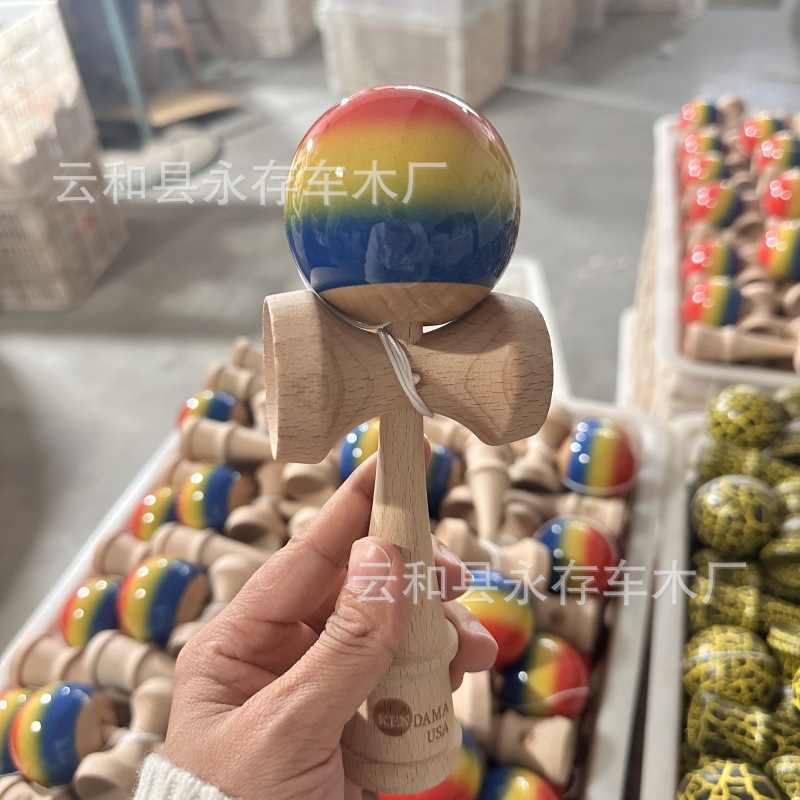 超棒手感夜光 竞技比赛专用 技巧球 大号 顶球 剑球 剑玉批发定制
