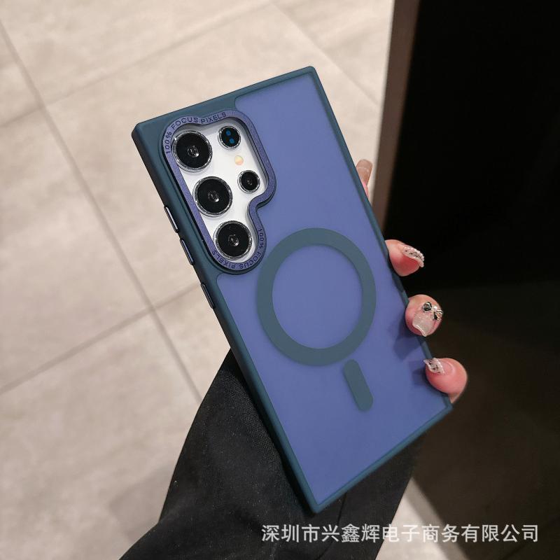 新しい Yashield 肌感触 Samsung S25Ultra ハードウェア磁気吸引 SAMSUNG S24FE 落下防止保護カバーに適しています|undefined