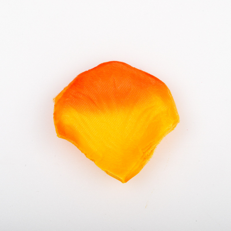 No tejido laminado 100 pétalos de flores, pétalos de boda, pétalos de flores falsos, pétalos de rosas, precio especial