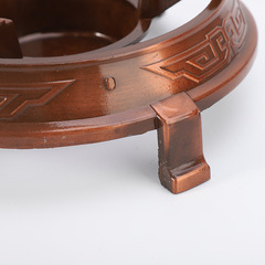 跨境高檔古風酒精爐酒精鍋宮廷爐火山爐餐廳小火鍋乾鍋酒精燈批發