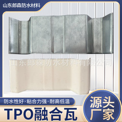 卸売 TPO 融合瓦鋼プラスチック複合板新しい防水材料鋼構造屋根建物の漏れ修理材料