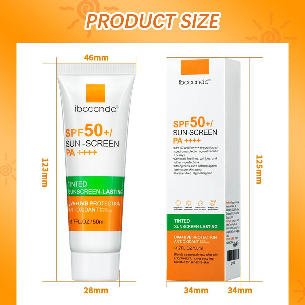 Solid Color Casual Sunscreen Personal Care display picture 2