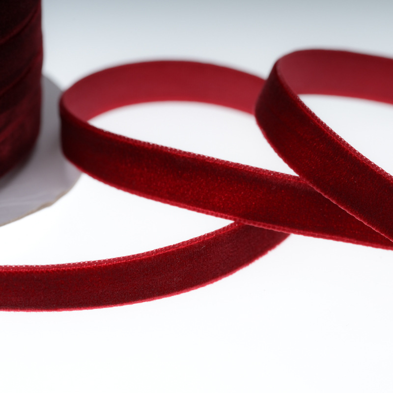 Fabricante de bandas de terciopelo de color al por mayor al por mayor bandas de terciopelo multicolor hechas a mano bricolaje accesorios de ropa materiales accesorios textiles