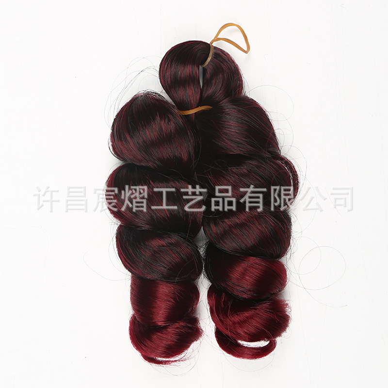 许昌假发loosecurlybraidinghair非洲双小卷短发假发女非洲假发|undefined