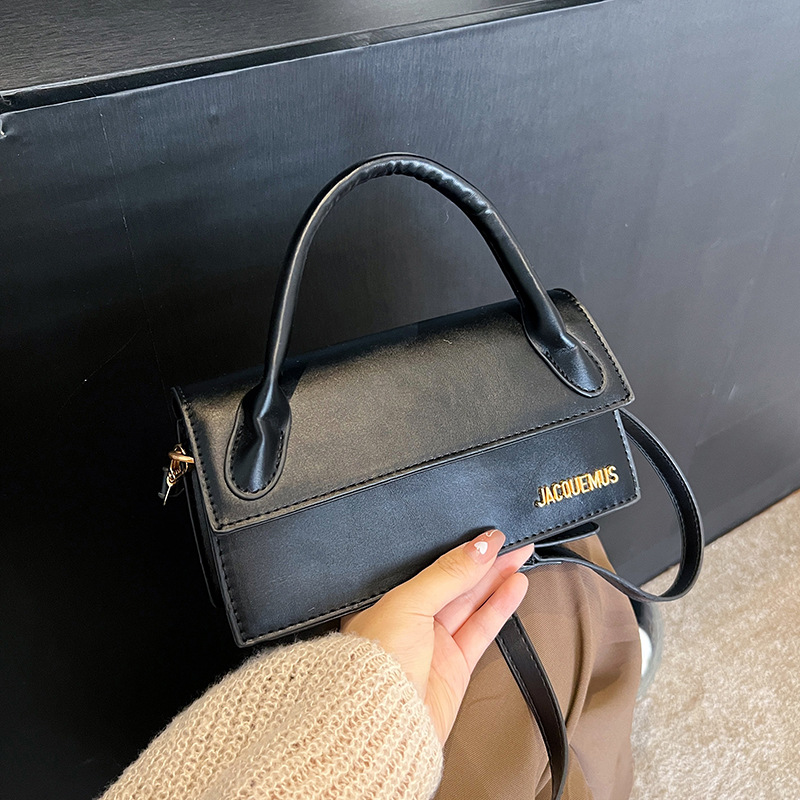 Bolsos de hombro transfronterizos, letras de estilo occidental para mujer, bolsos de alta calidad, tendencias de moda, bolsos de mensajero casuales simples y versátiles