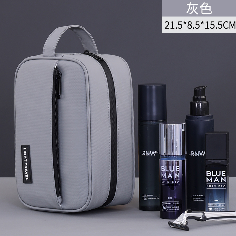Bolsa de lavado de viaje para hombres 2025 nuevo juego de artículos de tocador de viaje para viajes de negocios bolsa de almacenamiento de lavado de maquillaje portátil