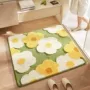 防滑仿羊绒浴室方形地毯