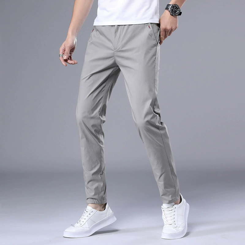 Комбинезон, мужские дышащие спортивные брюки, slim fit, свободные прямые