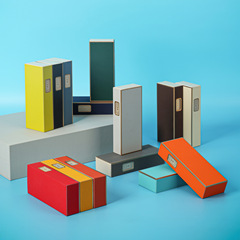 Small and exquisite tea box, two or three bubble packaging box, two bubble bags of rock tea, cinnamon, gift box, empty box, Dahongpao