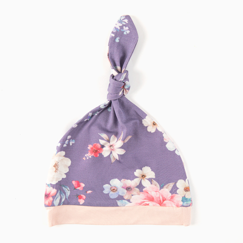 보라색 꽃 [모자]