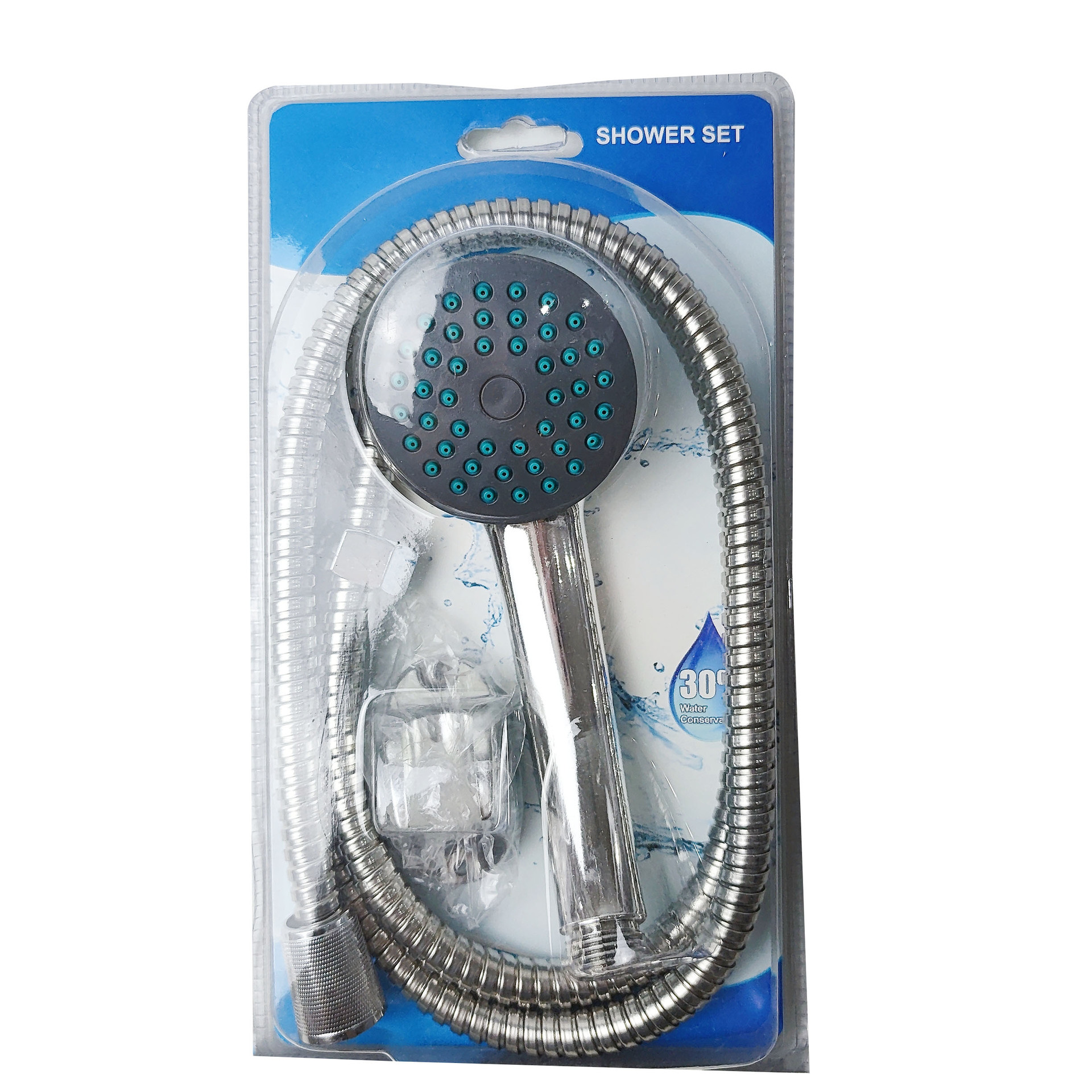 Comercio exterior al por mayor pequeño conjunto de ducha de tres piezas conjunto de ducha de tubo de ducha base conjunto de ducha