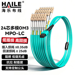 ��ģ�f��MPO-LC24оOM3���w����100G�D10��LC MPO��֧���w���w