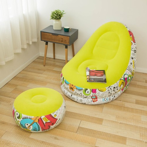 Cross-border photography gift manufacturer lazy sofa single balcony nap nap lounge chair inflatable sofa
