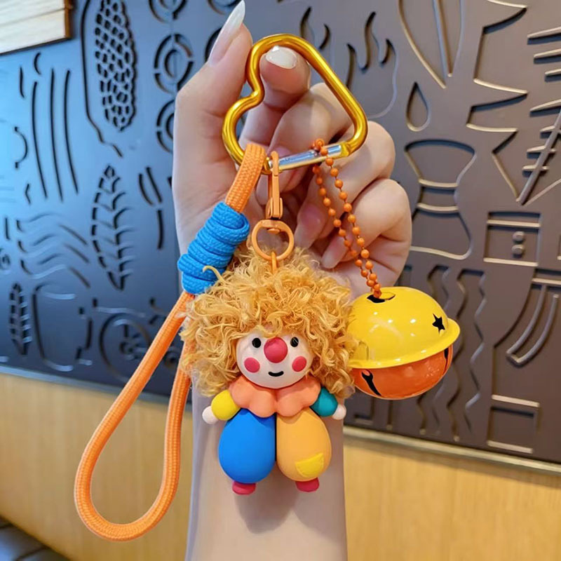 Curly Clown Bell Style - Orange