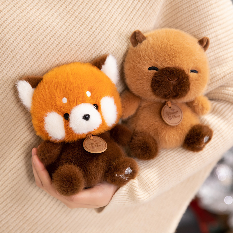国境を越えた新しいXiangdundunシリーズパンダ人形ぬいぐるみかわいい動物人形子供の誕生日プレゼント|undefined