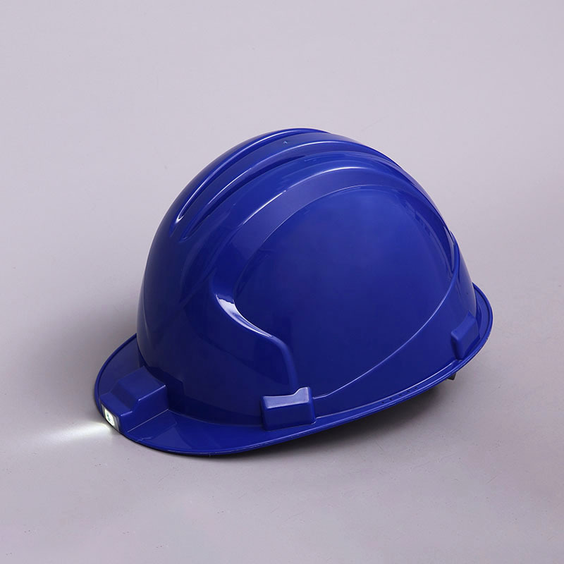 Safety Helmet for Construction Sites with Fan and Lighting, Built-In Four Fans, Headlight, Anti-Fall, Explosion-Proof, Four Colors