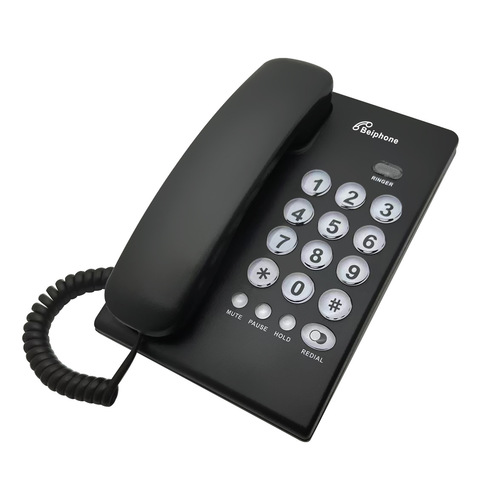 Fixed-line telephone, hotel room telephone, office telephone, home telephone