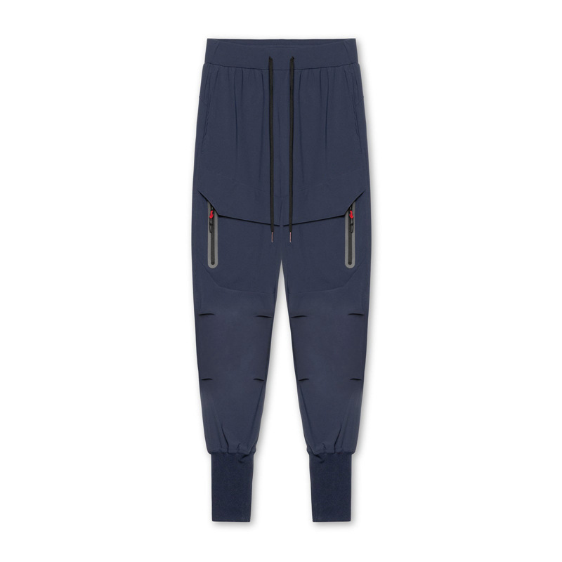 Pantalones deportivos casuales de corte ajustado para hombre, talla europea, para fitness, correr y entrenamiento.