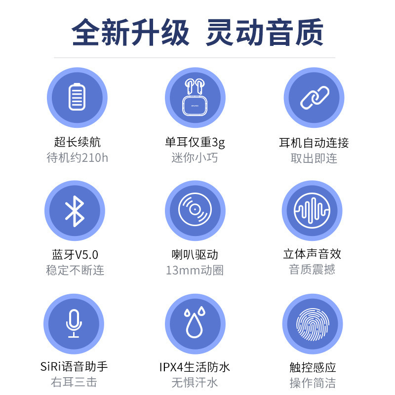 Awei用次元t36小型ミニ型ワイヤレスイヤホンbluetooth 5.3高颜値半入耳式男女通用モデル|undefined