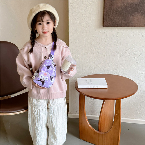 Children's cartoon cute girl school bag for 3-5 years old,  new model, kindergarten and primary school cross-body bag