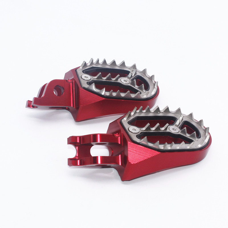 Off-road motorcycle modified CNC pedal cast steel aluminum alloy parts pedal for CRF250L/CRF300L