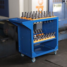 cnc加工中心bt40工具车bt30数控刀具收纳架车间移动小推车刀柄架