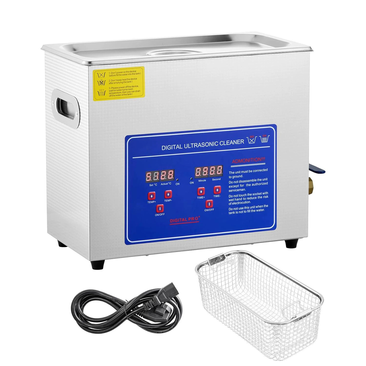 Промышленная ультразвуковая машина для очистки, удаления ржавчины и обезжиривания оборудования, лабораторная ультразвуковая машина для очистки печатных плат