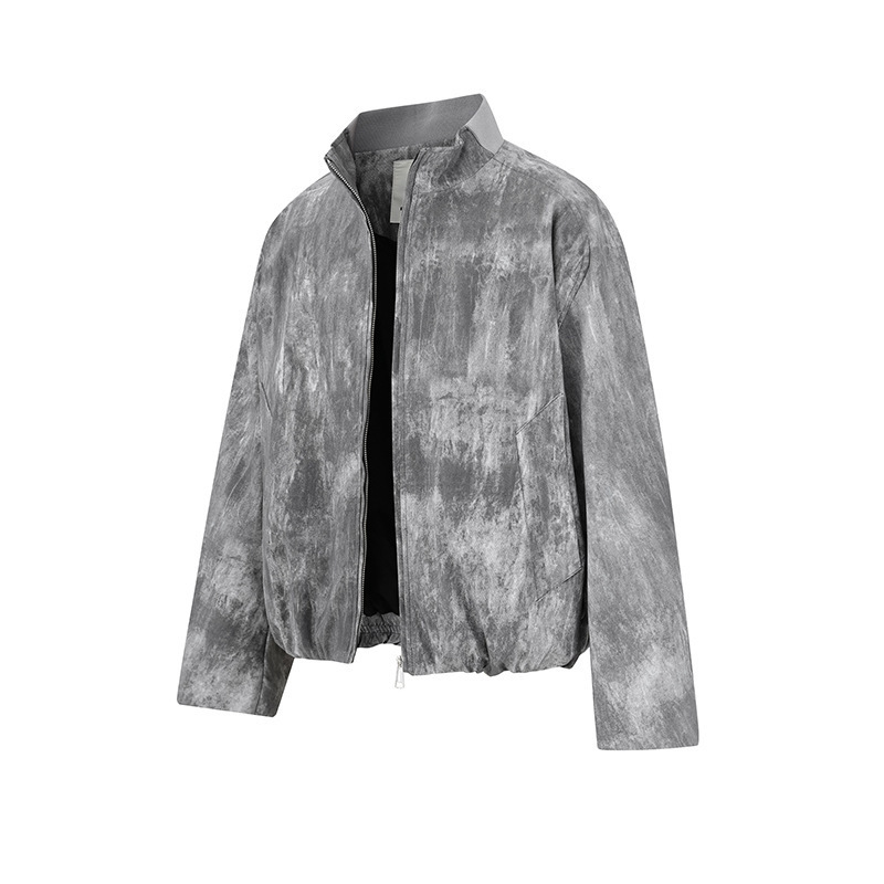 Atborder 2025 Autum Retro High-End Camouflage Pu Leather Jacket Trendyy Couple Casual Jacket for Men