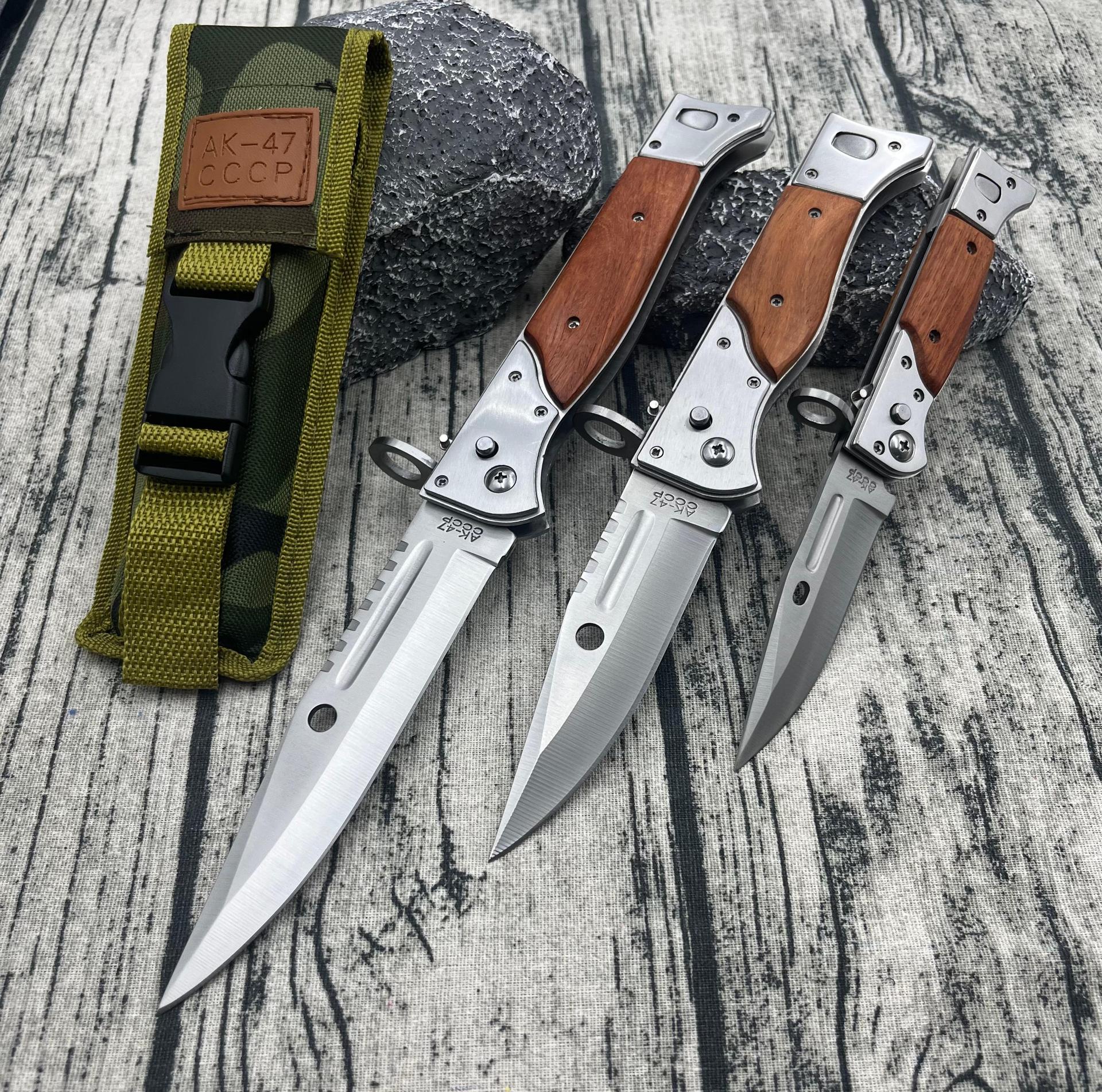 户外刀随身折叠刀便携高硬度锋利多功能小刀防身刀野外战术求生刀